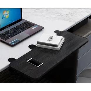 桌面延长板免打孔扩展电脑桌子延伸加长板托架加宽折叠板键盘支架