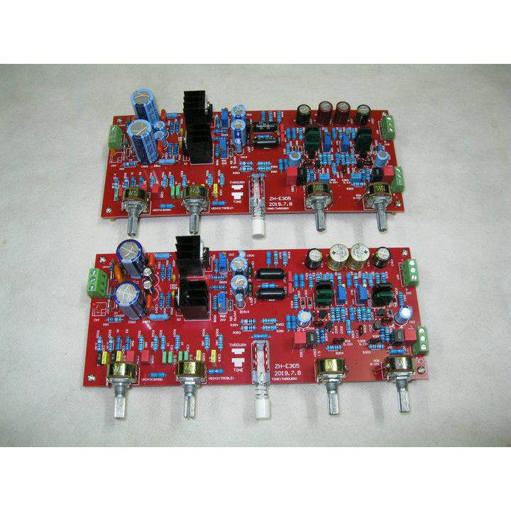 高保真甲类功放HiFi前级板金嗓子经典线路家用发烧音响diy音调板
