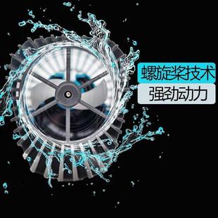 创宁鱼缸造浪泵超静音强力迷你水族箱造流泵潜水冲浪泵双头打浪泵