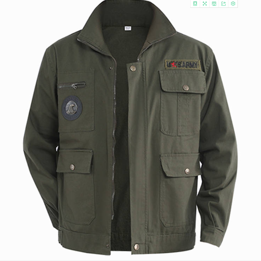 工作服外套男春秋耐磨工地工人劳保服单件上衣电焊汽修服防烫加厚