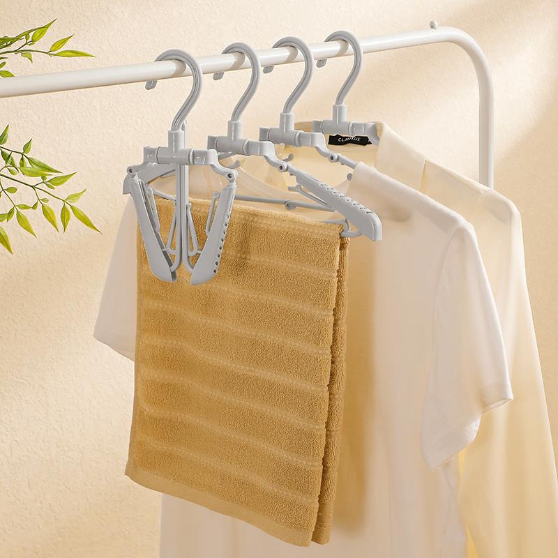 新疆包邮折叠衣架便携式旅游旅行衣服挂家用挂衣晾衣宿舍用学生晒