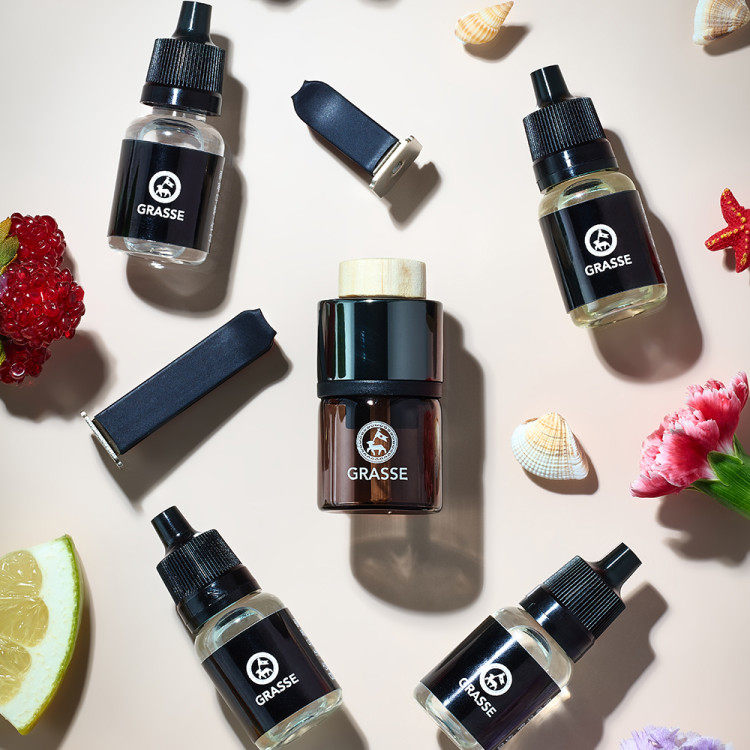 Bullsone劲牛王 Grasse木珠通风口mini芳香剂 10ml*2 黑莓樱桃