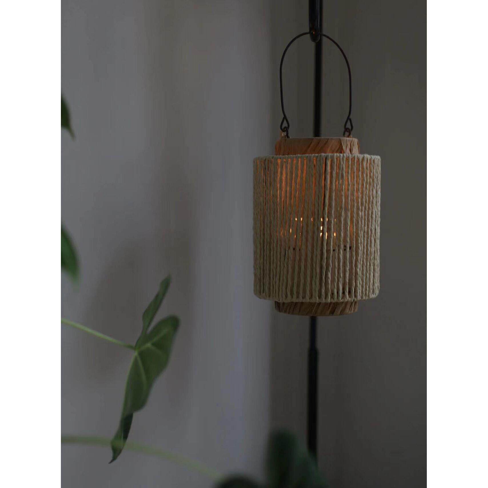 中式落地灯diy客厅卧室氛围感高颜值覆古装饰摆件高级设计感立灯