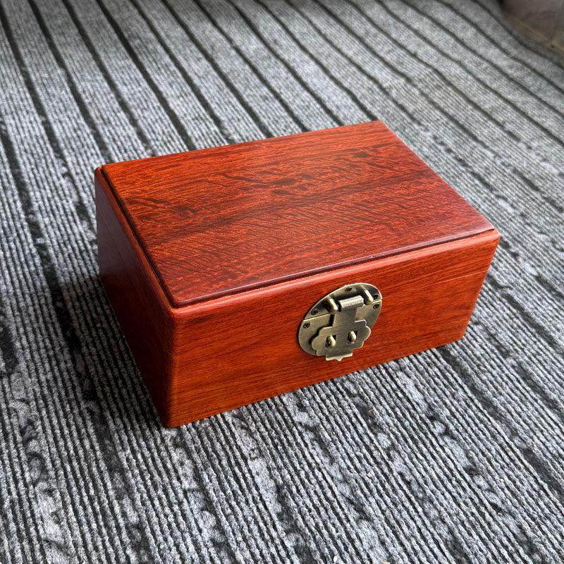红木缅甸花梨木首饰盒大果紫檀文玩珠宝盒实木饰品收纳盒榫卯结构,收纳整理,首饰盒,淘宝优惠券,粉丝福利购,淘宝优惠卷