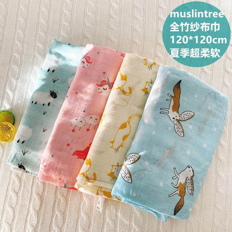 超软如婴儿竹纤维纱布浴巾 襁褓巾纱布包巾全竹薄抱被被子新生儿,婴童用品,浴巾,淘宝优惠券,粉丝福利购,淘宝优惠卷