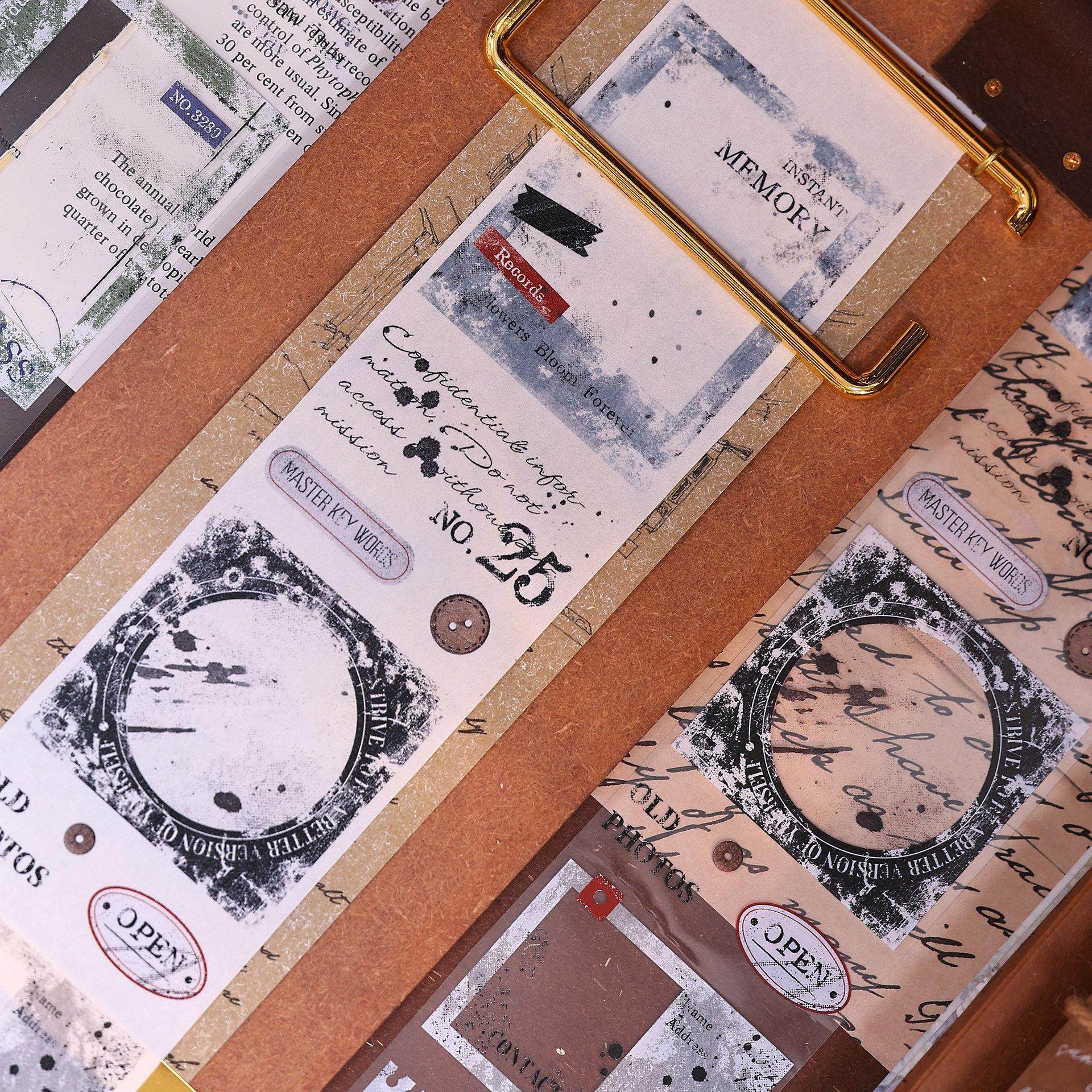 小白家文创新品【旧相框】复古英文字素边框和纸PET手帐贴本胶带,文具电教/文化用品/商务用品,和纸胶带,淘宝优惠券,粉丝福利购,淘宝优惠卷