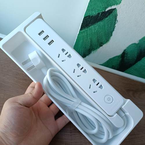 正品牛货捡漏！一体纯铜2500W大功率接线板延长线插座USB充电插排