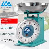 秤弹簧秤盘式 象山指针盘式 秤10公斤台式 盘式 秤家用机 秤商用秤老式