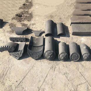 青瓦彷古瓦古建瓦片屋顶瓦围墙瓦中式小青瓦片徽派瓦四合院灰瓦片