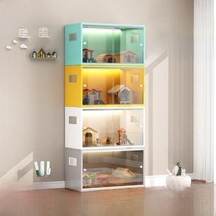 芦丁鸡养殖箱金熊小屋房屋房屋景观科尔鸭宠物养殖仓鼠专用笼