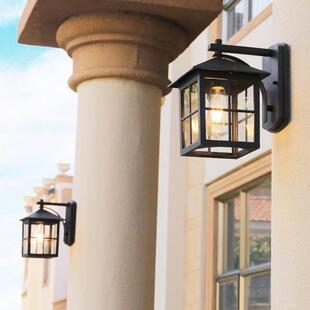 户外壁灯太阳能庭院室外防水阳台外墙墙壁花园接电款两用照明露台