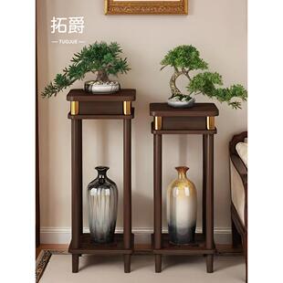 花架子客厅落地式置物架非实木轻奢高级感花盆托架植物架2025新款