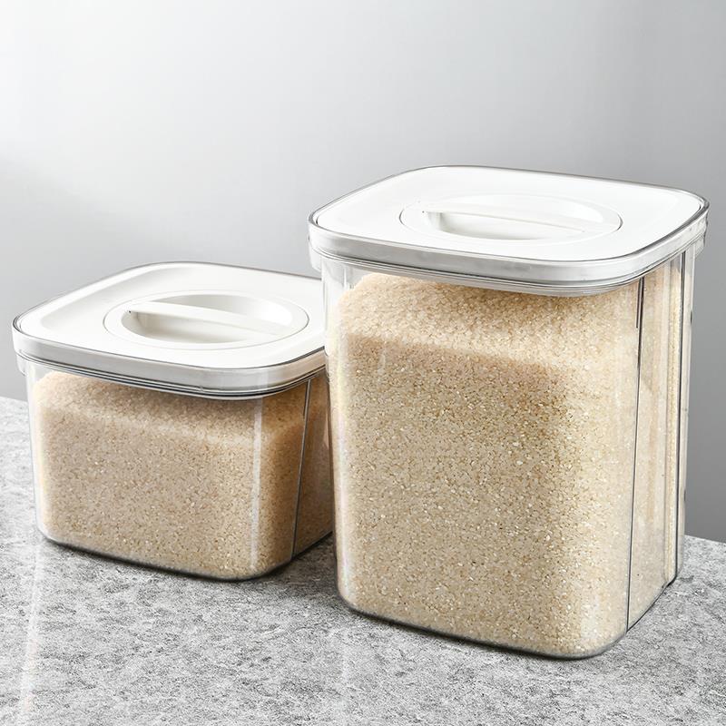 日本装米桶家用米箱防潮防虫密封大米收纳盒面粉储存罐食品类米缸