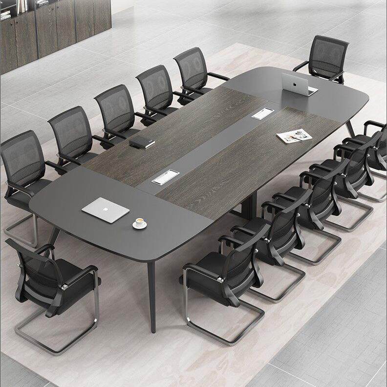 会议桌长桌小型办公家具接待洽谈桌椅组合简约现代板式培训长条桌