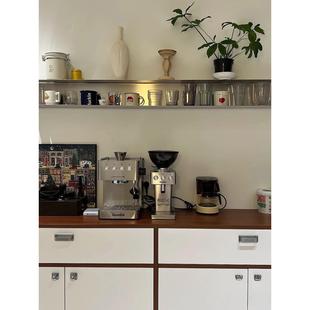 客厅不锈钢一字隔板工字型壁挂置物架墙上收纳架多层上墙展示架