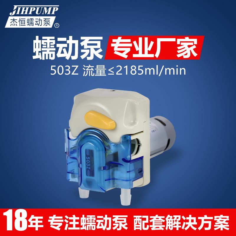 洁恒503Z软管蠕动泵计量泵小型蠕动泵头食品饮料液体灌装机清洗机