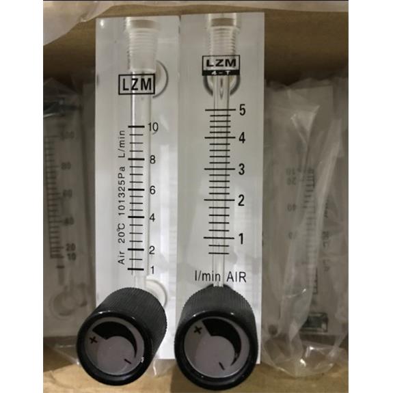 有机玻璃面板式转子气体流量计氮气空气流量计1/2L/3L/5L/MIN 10L