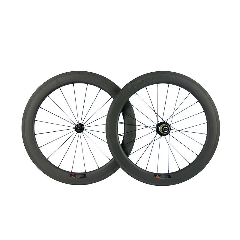 451碳纤维轮组折叠车406鸟车碟煞碳轮18寸20寸碳圈349圈刹16寸轮