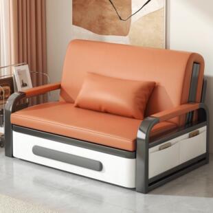 折叠沙发床两用2025新款小户型客厅沙发阳台多功能网红伸缩单人床