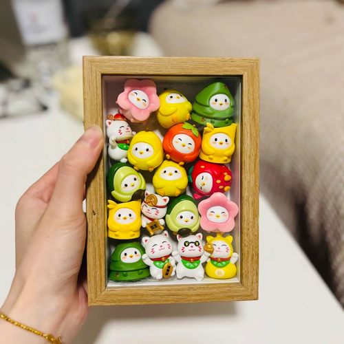 蚂蚁庄园小鸡中空立体相框