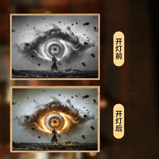 光阴之外许青周边氛围感灯光画小夜灯卧室玄关灯送朋友小礼物摆件