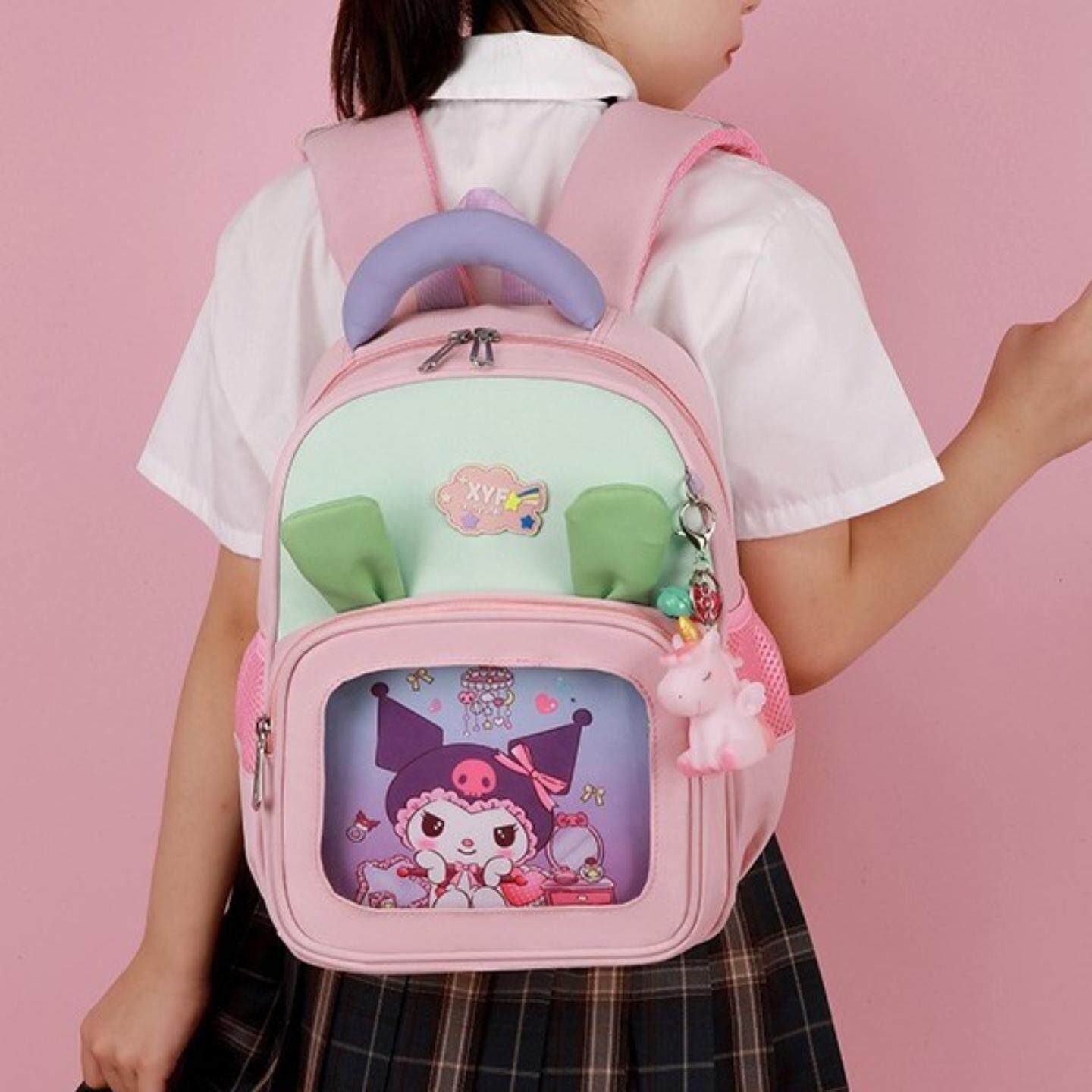 新款幼儿园书包可爱卡通学前班双肩包儿童中大班书包男女孩背包