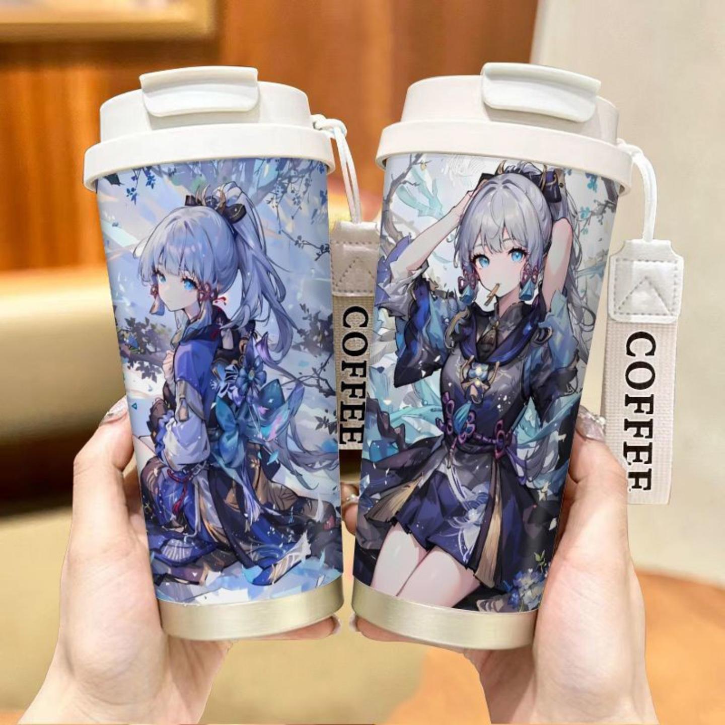 神里绫华不锈钢手办周边保温杯