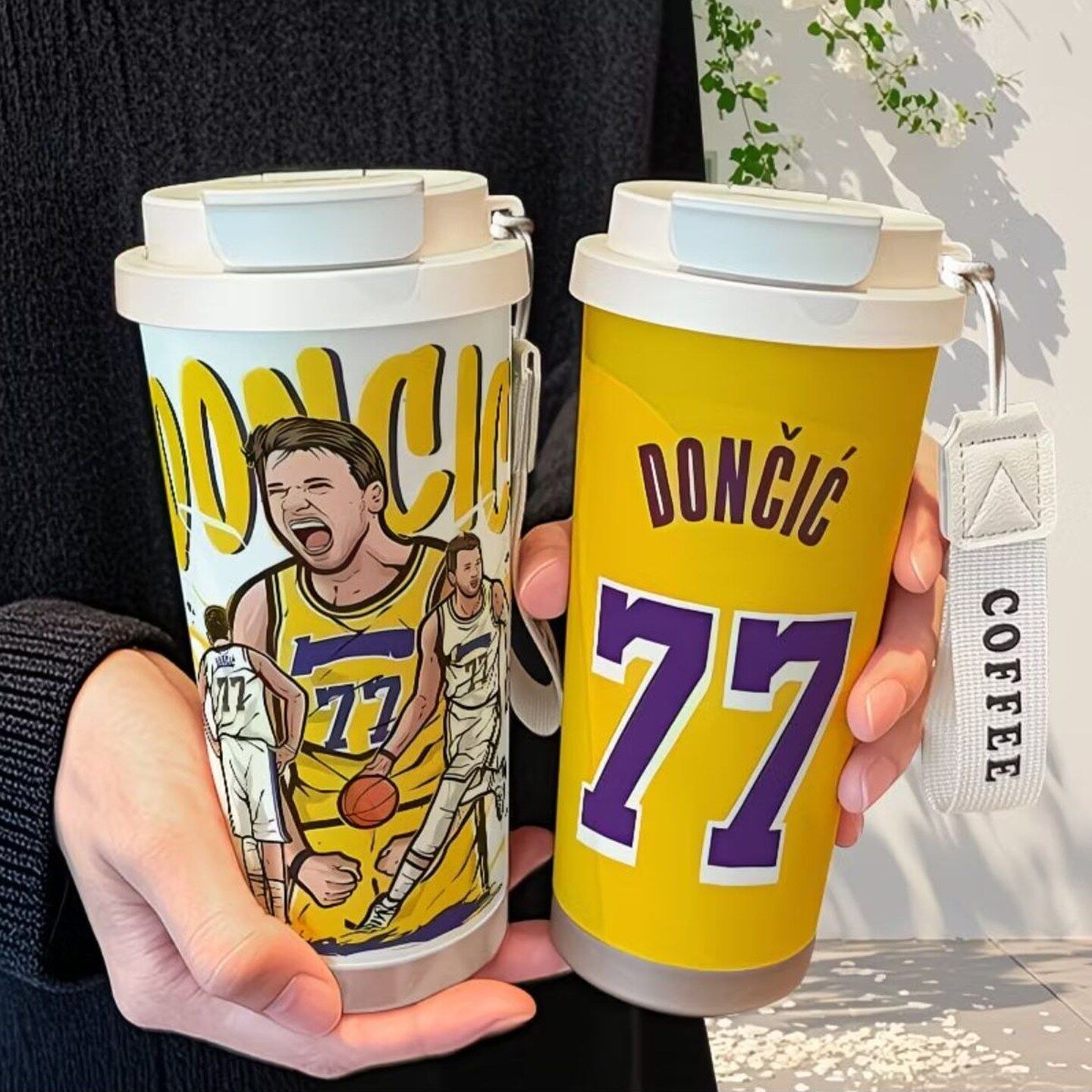 湖人卢卡东契奇联名保温杯|双饮