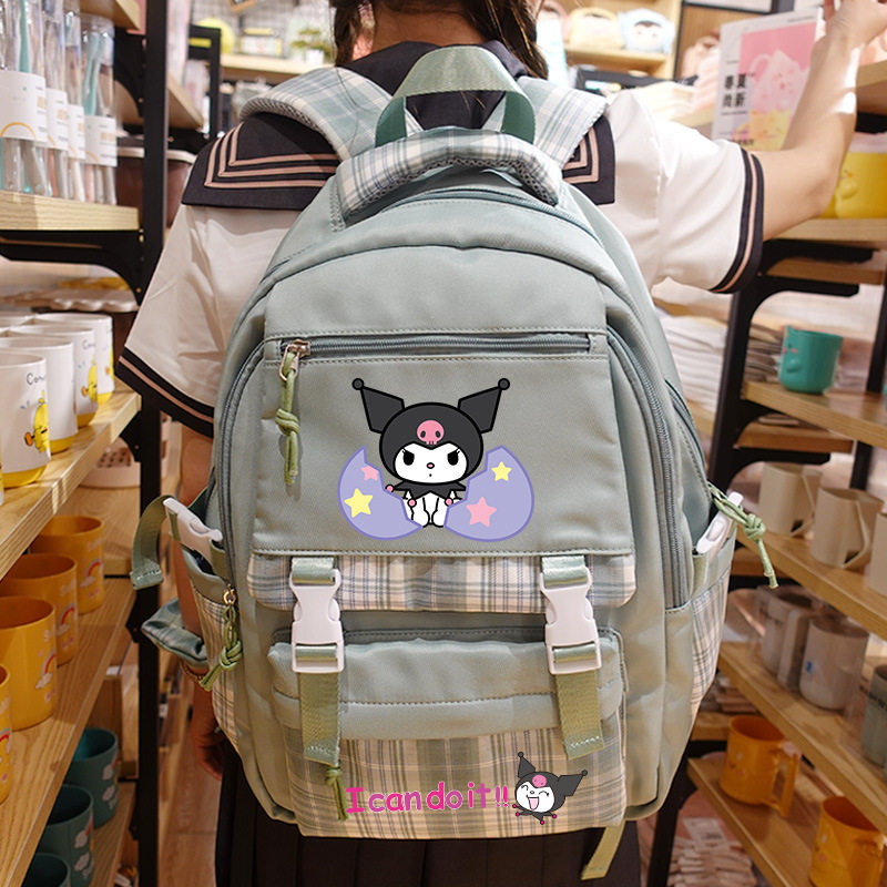 韩系库洛米手办周边可爱卡通甜美少女jk双肩背包学生书包