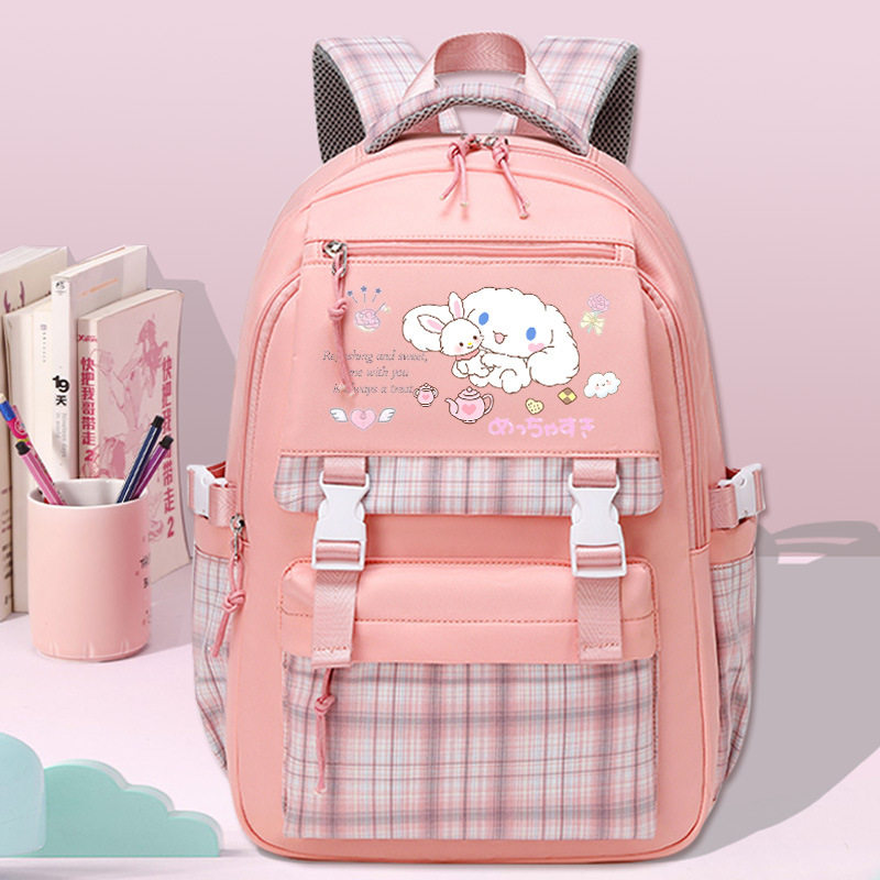 玉桂狗手办周边书包ins初中生儿童小学生三到六年级少女心大容量J