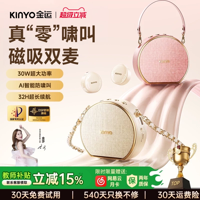 名师推荐N0.1双麦磁吸扩音器