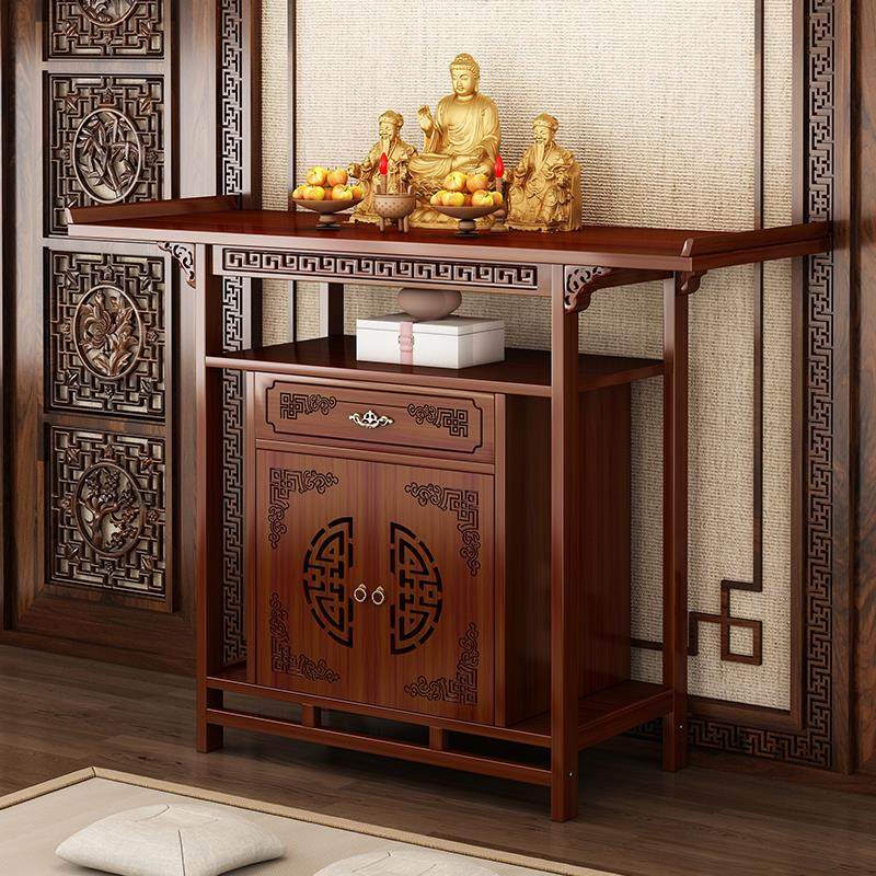 供桌台香案家用神台佛台新中式供香桌客厅菩萨供奉台贡桌玄关桌台