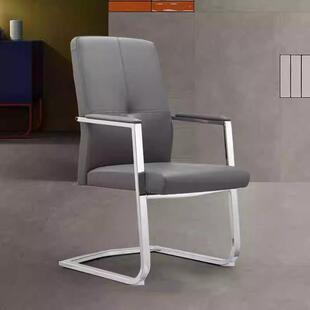 会议椅皮椅办公椅弓舒适坚固耐用宿舍麻将椅靠背学习椅电脑椅