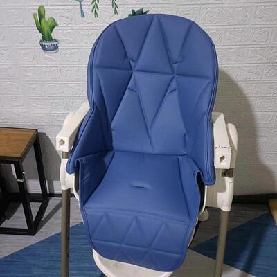 适用于爱银C055儿童餐椅坐垫C009婴儿椅坐垫真皮套安全带棉垫垫