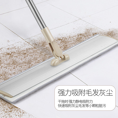 热销平板替换布40506090cm替换装拖把头木地板懒人拖吧布清洁布平