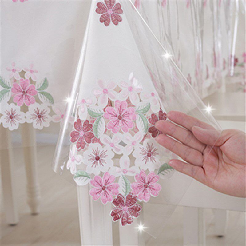 热销超薄下垂PVC软质玻璃透明薄款桌布保护桌布塑料防水防油免洗