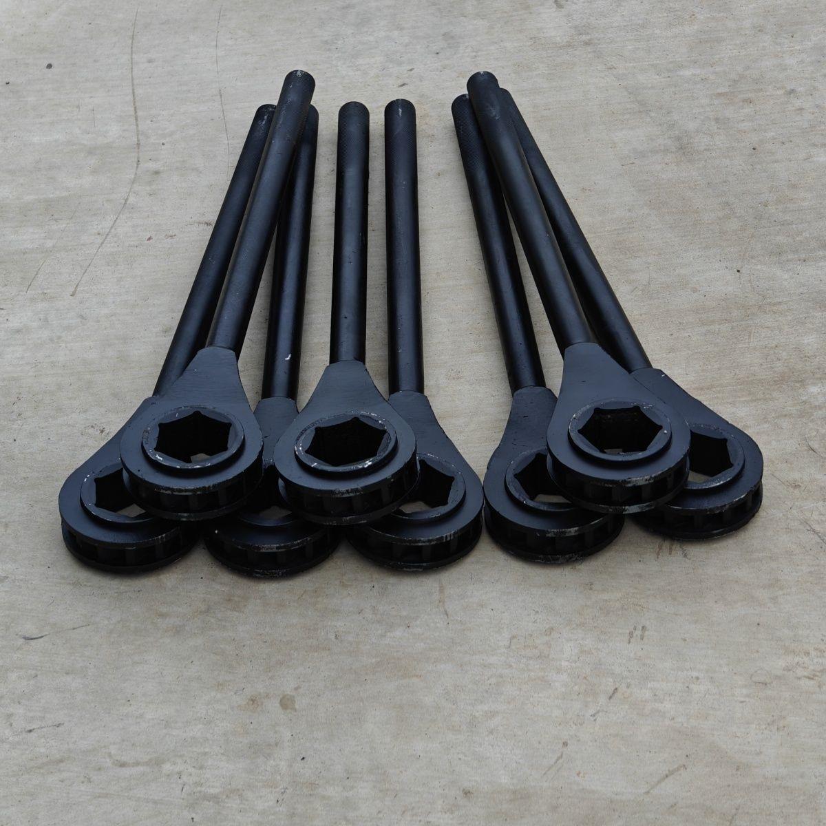 重型梅花尖尾快速方棘轮扳手双向齿轮工具双头自动套筒扳手