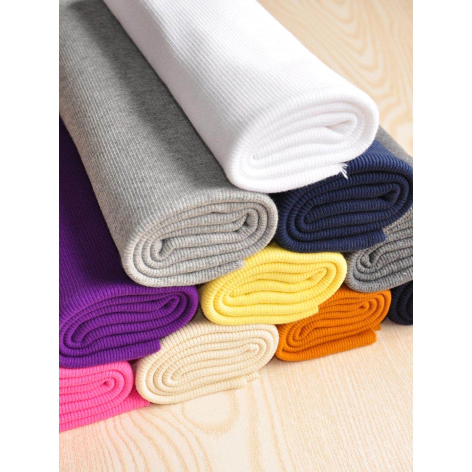 纯棉罗纹下摆袖口领口织物运动衫螺纹孕妇婴儿裤子腿弹性针织织物,居家布艺,海绵垫/布料/面料/手工diy,淘宝优惠券,粉丝福利购,淘宝优惠卷