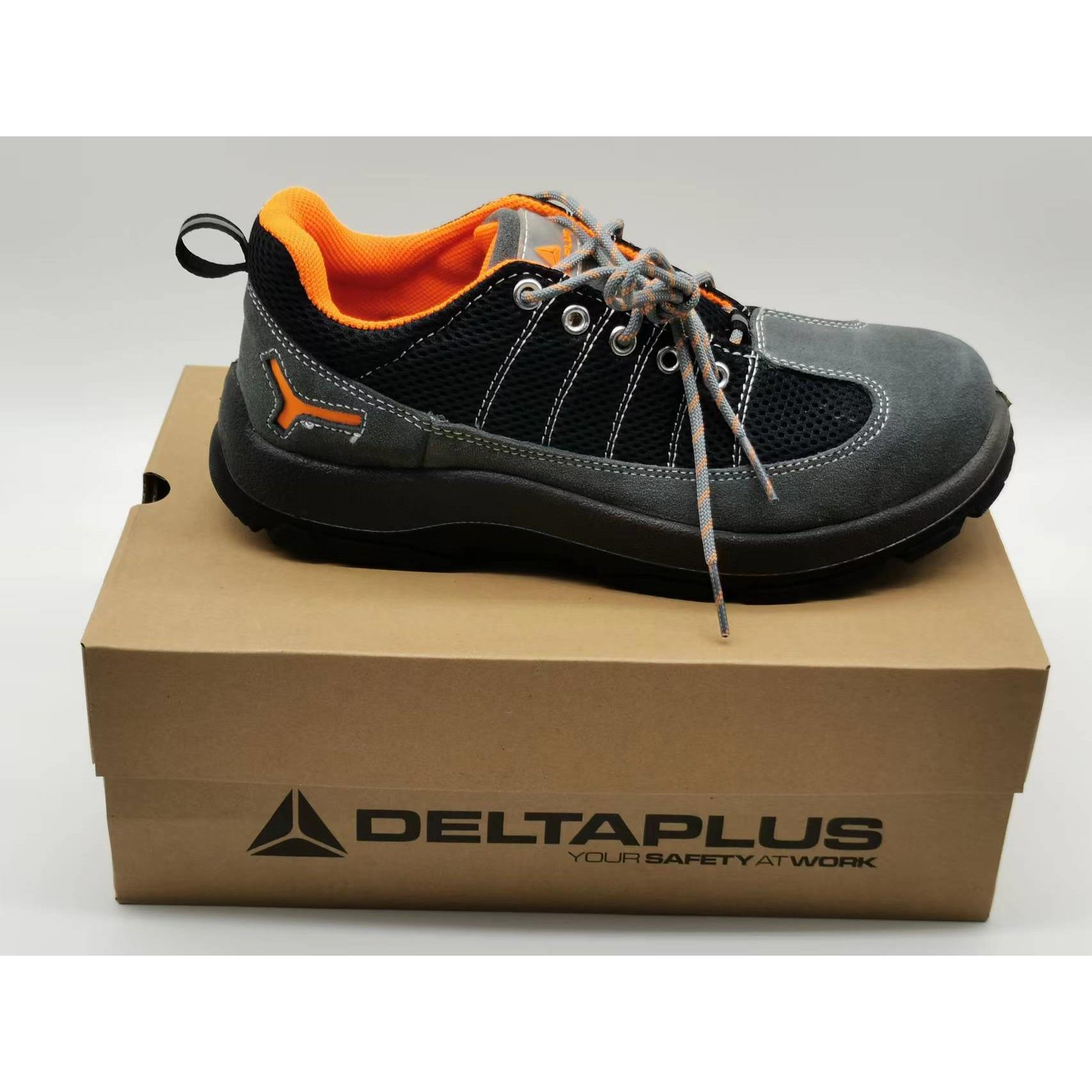 代尔塔劳保鞋301232 防砸防刺/防静电 LA防滑SRC安全鞋透气四季款