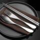 纯钛筷子家用高档餐具防烫防滑防霉儿童叉子勺子家庭套装 合金快子