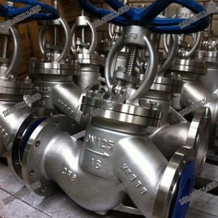 304不锈钢截止阀 法兰截止阀 J41W-16P截止阀/DN15~DN250