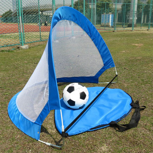 折叠球门儿童小球门便携沙滩足球简易可移动大号弹力球门家用室内