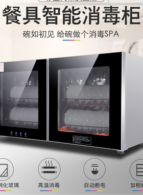 家用挂壁式台面消毒碗双门高温柜