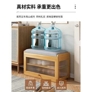 换鞋 架 凳家用入户坐凳一体鞋 柜实木现代简约长条凳小户型储物架鞋
