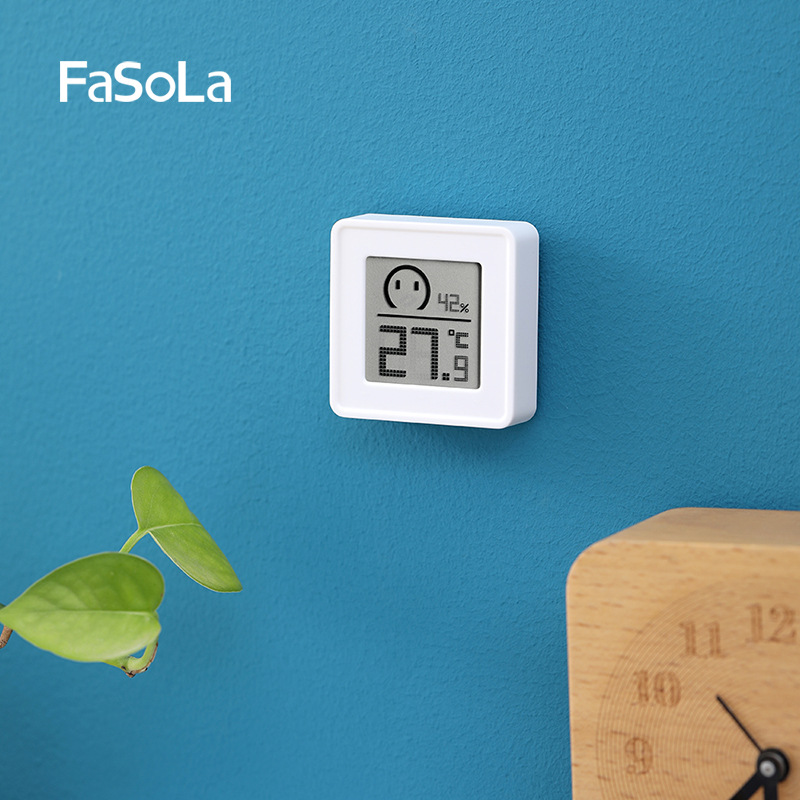 电子温湿度计家用室内婴儿房壁挂式高精度室温计温度计表