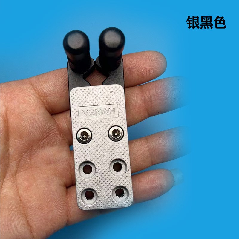 猫头鹰不锈钢夹弹器防滑自动归位高精度散放器两轴联动撒放器