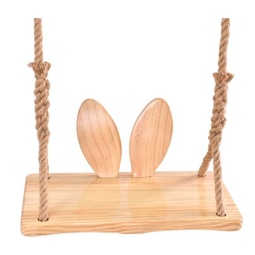 实木秋千户外室内阳台家用碳化木质儿童成人靠背麻绳荡秋千板