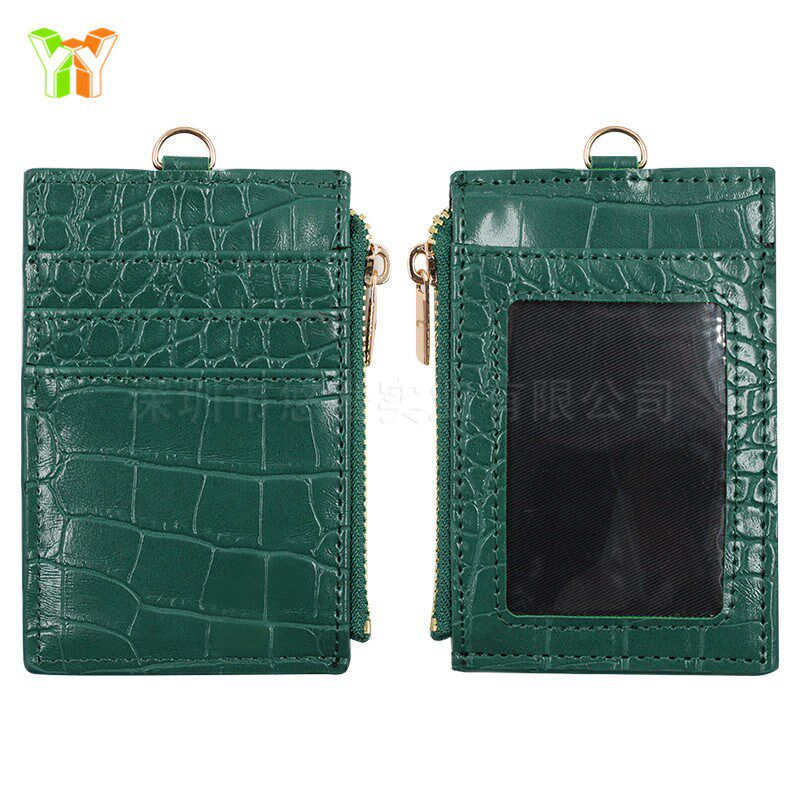 厂家定制皮质卡包卡套 多卡位门禁卡皮套 印校园卡公交卡皮套logo