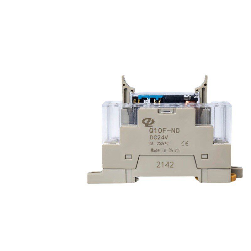 导轨式安全继电器Q10F-3A1B 2A2B 24V 强制导向G7SA安全继电器