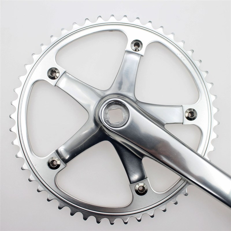 单速49T一体式曲柄牙盘144BCD曲柄CNC牙盘链轮齿板单速铝合金曲柄